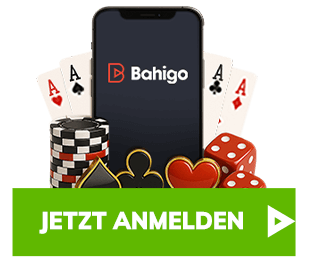 Bahigo Willkommensbonus mit Smartphone, Chips und Spielkarten
